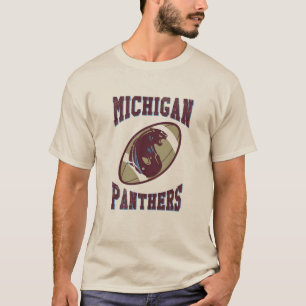 Michigan Panthers Football T Shirt