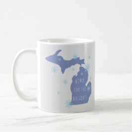 Michigan Personalized Name Holiday Mug Kaffemugg