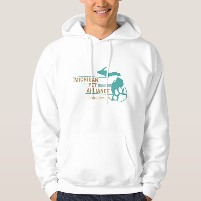 Michigan Pet Alliance Manar Hooded Sweatshirt (Framsida)