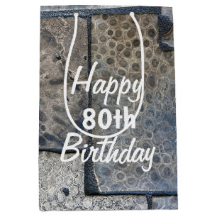 Michigan Petoskey Stone 80 Birthday