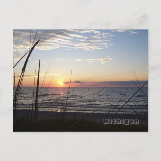 Michigan Postcard Vykort (Framsida)