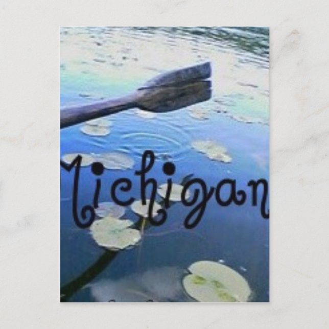 Michigan Postcard Vykort (Framsida)