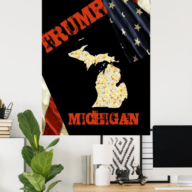 MICHIGAN  POSTER (Hemmakontoret)