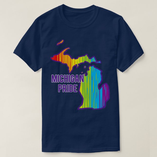 Michigan Pride1 T Shirt (Design framsida)