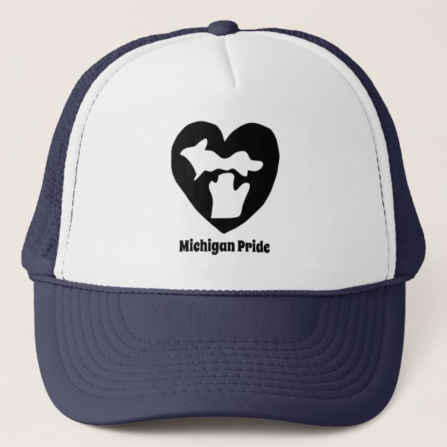 Michigan Pride Heart Keps (Framsida)