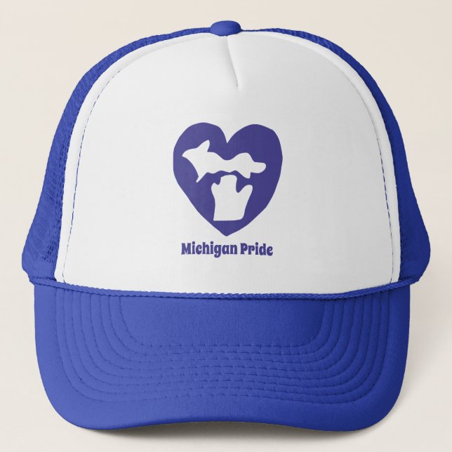 Michigan Pride Heart Keps (Framsida)