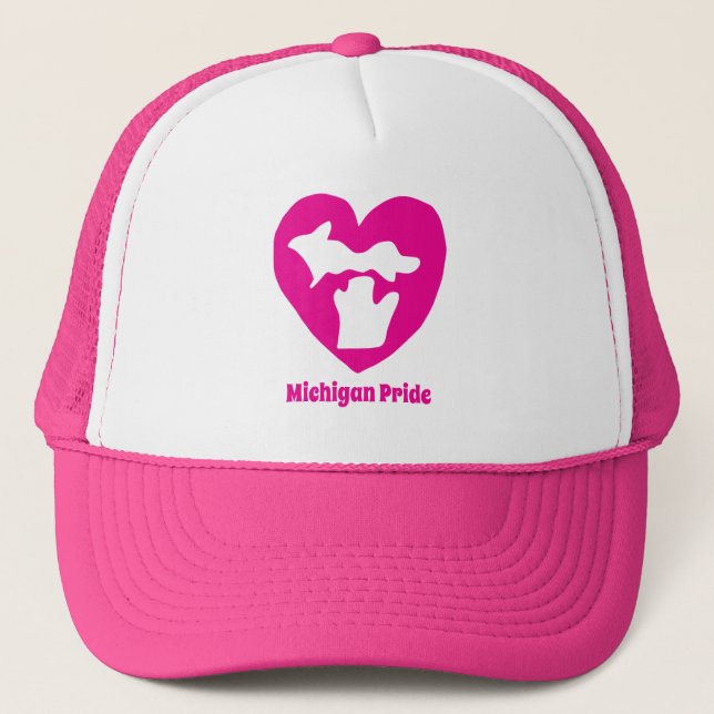 Michigan Pride Hjärta Keps (Framsida)