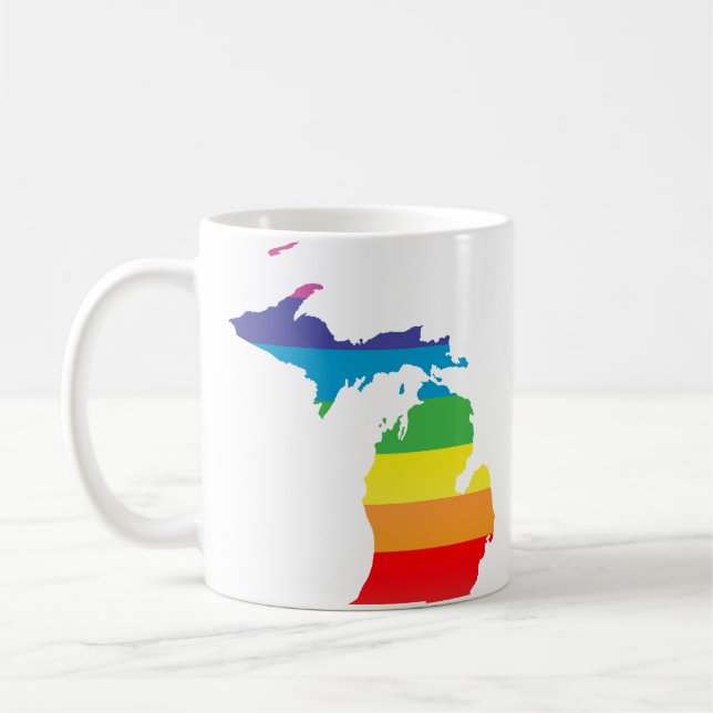 Michigan pride. kaffemugg (Vänster)