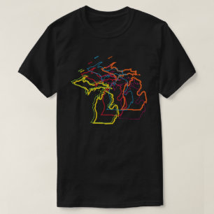 michigan-pride oskärpa tee