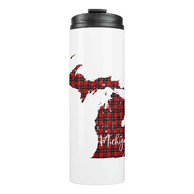 Michigan Red Play State Matching Pajama-familjen (Framsida)