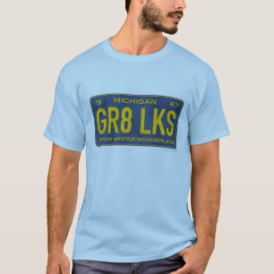 Michigan registreringsskyltskjorta 1967 tee