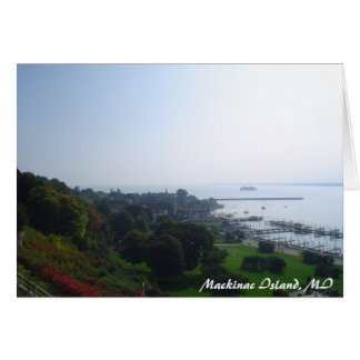michigan_resa 089, Mackinac Island, MI Hälsningskort