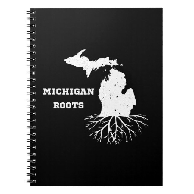 Michigan Roots Anteckningsbok (Framsidan)