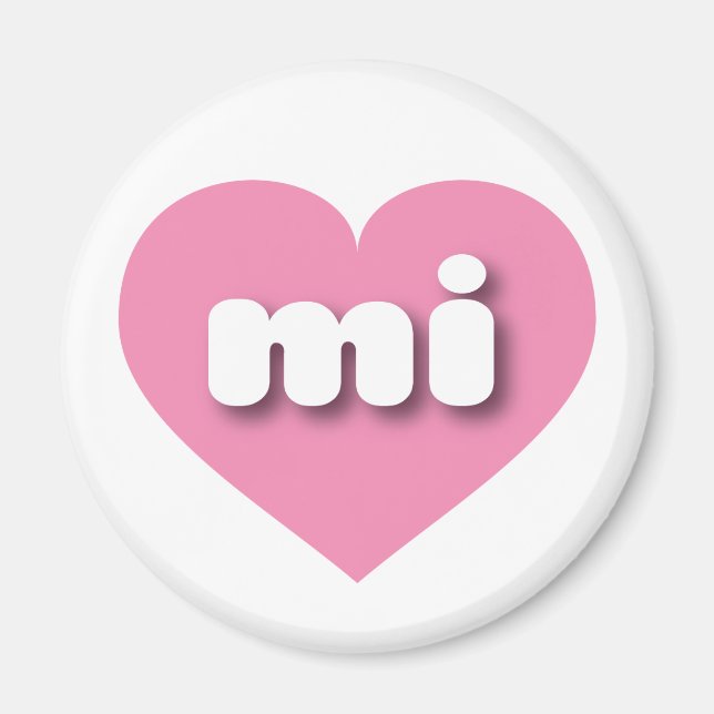 MIchigan rosa hjärta - I kärlek mi Magnet (Framsidan)
