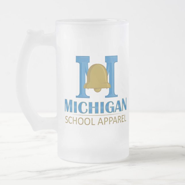 Michigan School Apparel Frostat Ölglas (Vänster)