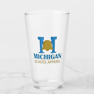 Michigan School Apparel Glaskopp