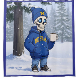 Michigan Skeleton med kaffe