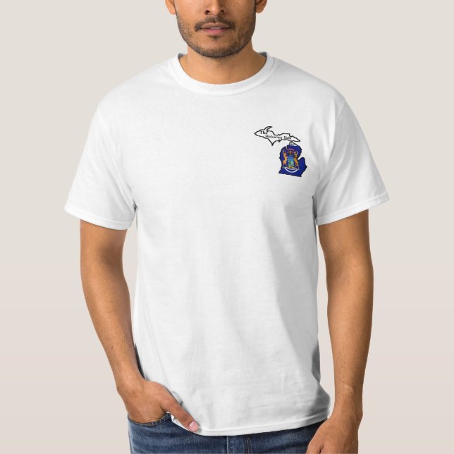 Michigan skjorta t shirt (Framsida)