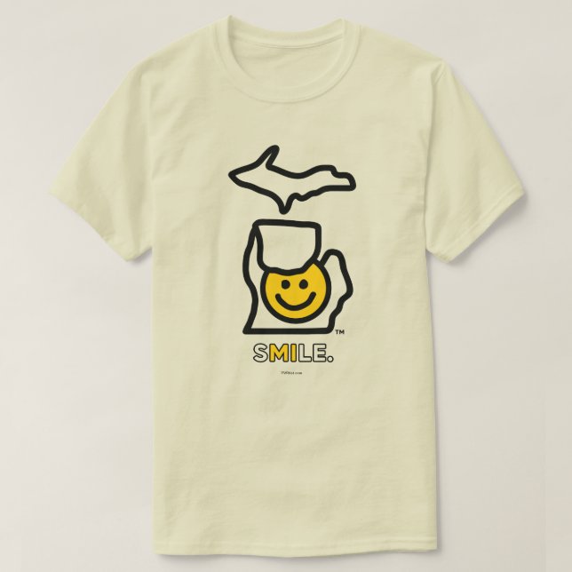 Michigan - sMIle T Shirt (Design framsida)