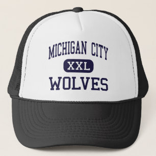Michigan stad - varger - kick - Michigan stad Truckerkeps
