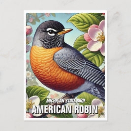 Michigan State Bird American Robin Vykort
