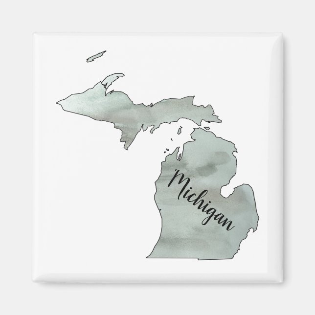 Michigan State Illustration Magnet (Framsidan)