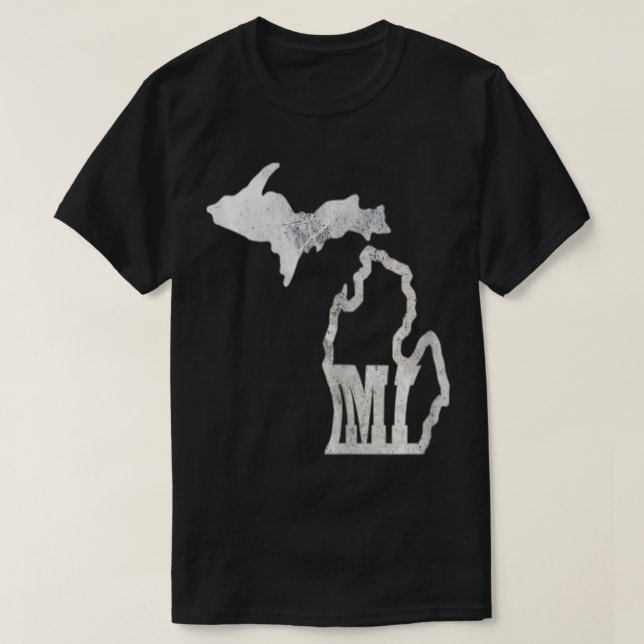 Michigan State Pride America T Shirt (Design framsida)