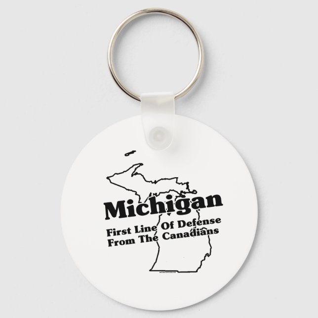 Michigan State Slogan Nyckelring (Framsida)