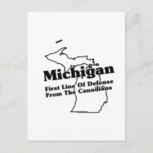 Michigan State Slogan Vykort