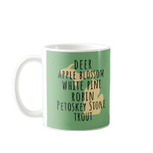 Michigan State Symboler Kaffe Mugg