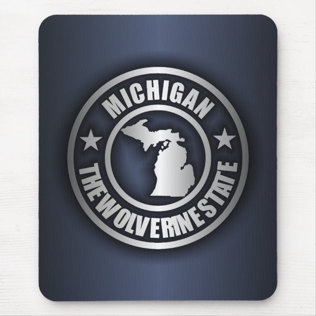 "Michigan Steel" Mousepad Musmatta (Framsidan)