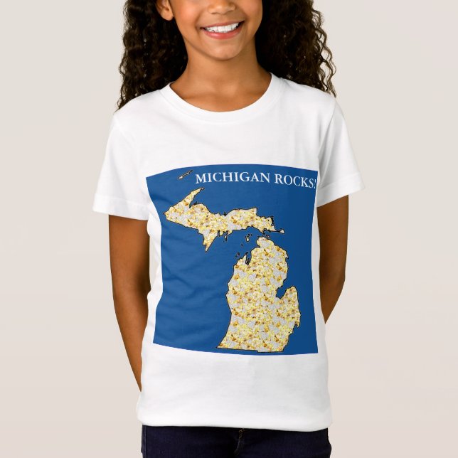 MICHIGAN STEN! T SHIRT (Framsida)