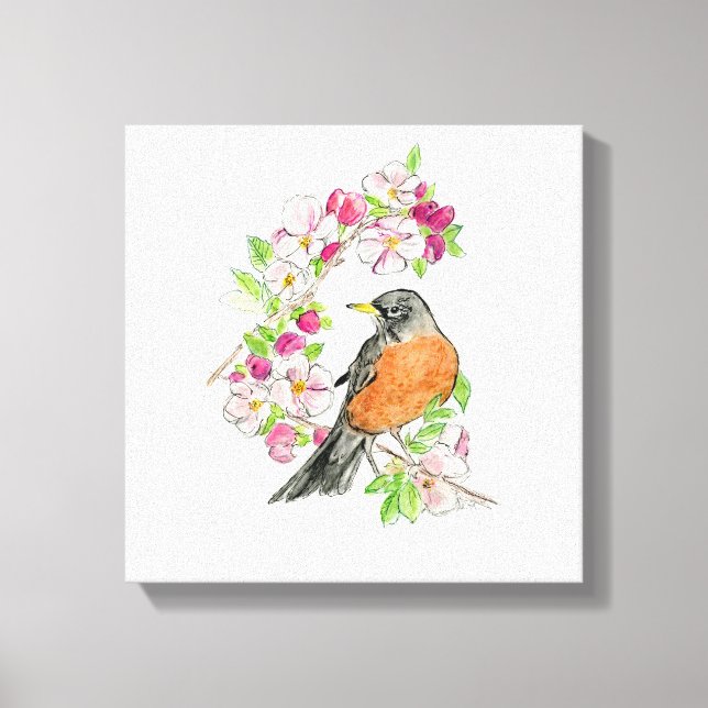 Michigan Stretched Kanvastryck (Framsida)