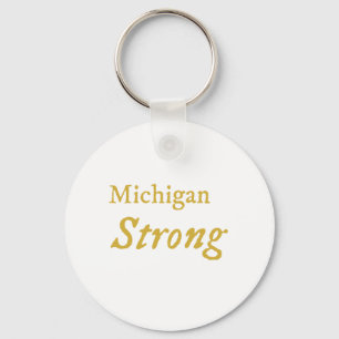 Michigan Strong Nyckelring