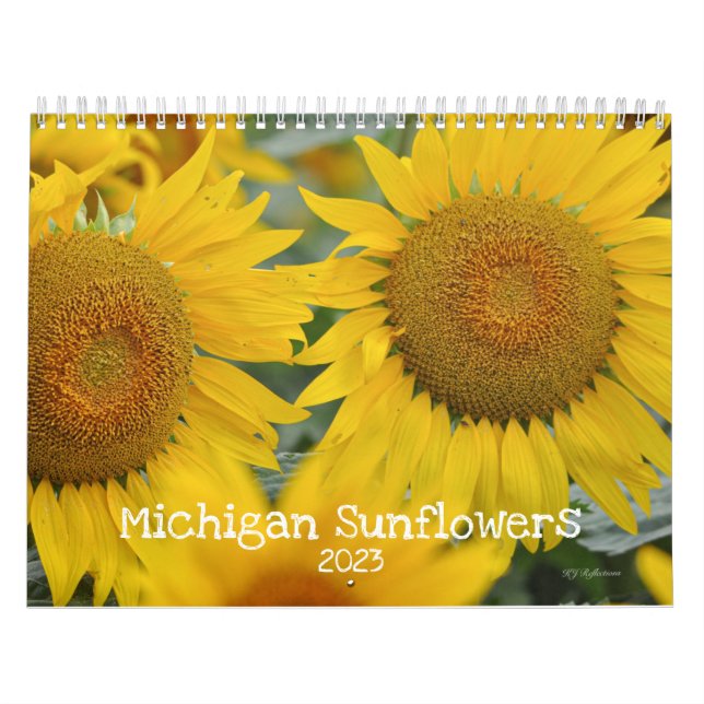 Michigan Sunflowers Kalender (Omslag)