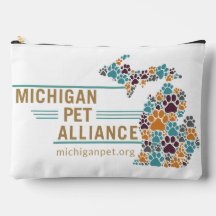 Michigan Tass avtryck One Voice Travel Pouch