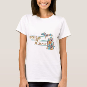 Michigan Tass avtryck T-shirts