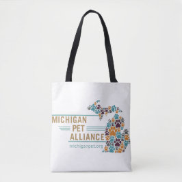 Michigan Tass avtryck Tote bags Tygkasse