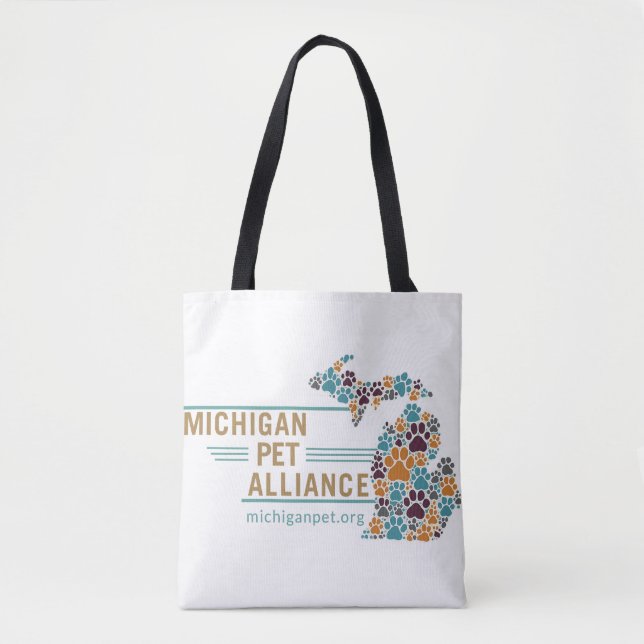 Michigan Tass avtryck Tote bags Tygkasse (Framsida)