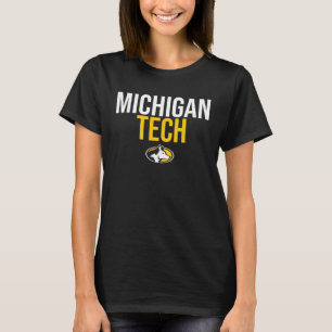 Michigan Tech Huskies Stacks T Shirt