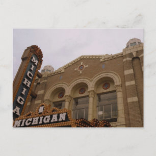 Michigan Theater, Ann Arbor Vykort