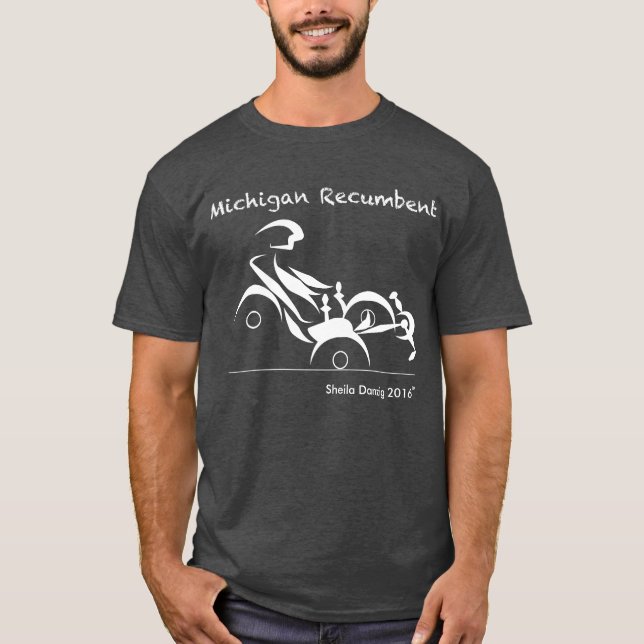 Michigan tillbakalutade Trikes Tröja (Framsida)
