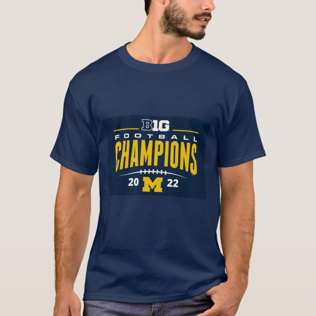 Michigan, tio stora mästerskapskjorta t shirt (Framsida)