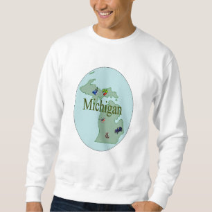 Michigan tröja sweatshirt