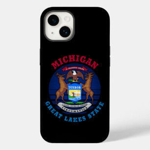 MICHIGAN UNDERBAR SJÖAR STATLIG FLAGGA