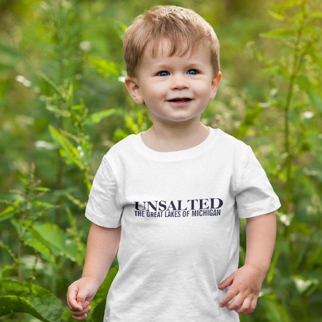 Michigan Unsalted Kids Småbarn Shirt T-shirt (Skapare uppladdad)