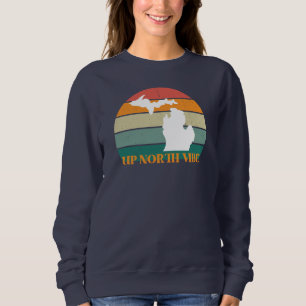 Michigan Up North VIBE - Navy Blue T Shirt
