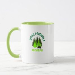 Michigan Upper Peninsula Hometown Coffee Mugg