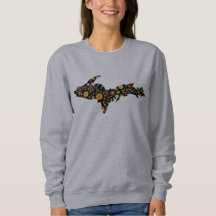 Michigan Upper Peninsula Trendig Sweatshirt
