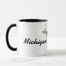 Michigan - USA:s fem högsta Mugg med Birch Bark